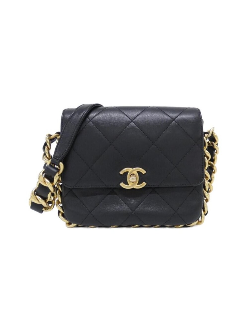 Chanel Shoulder Bag Black